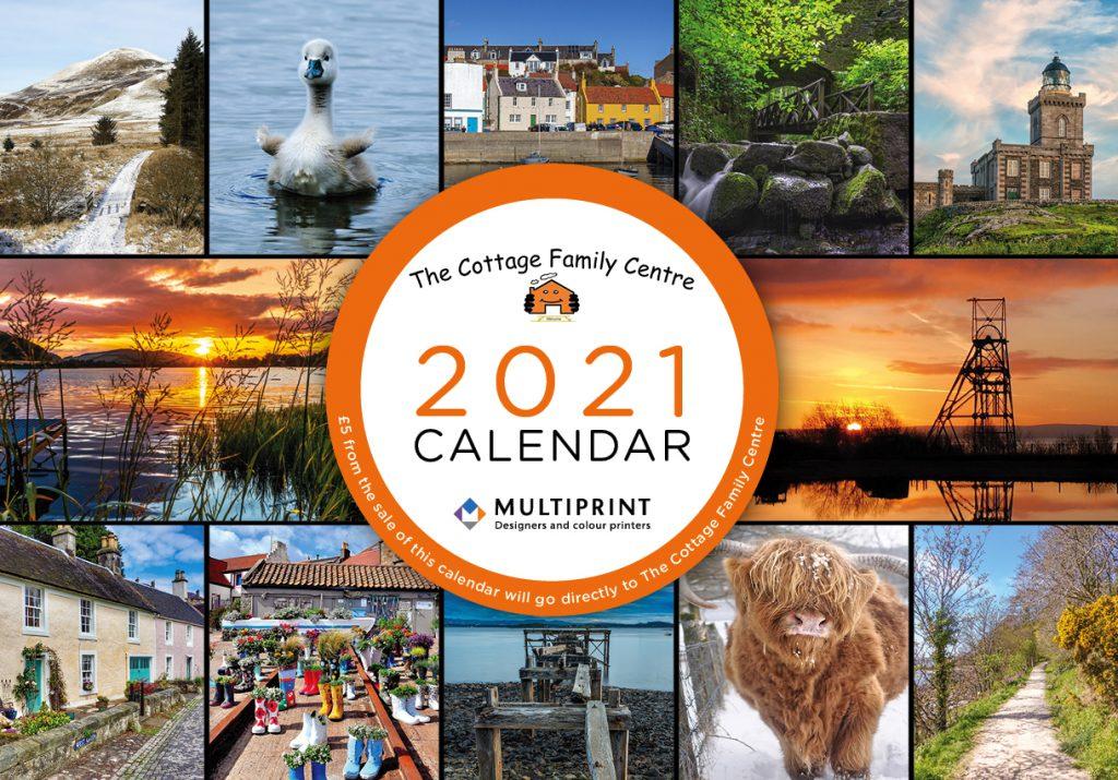 2021 Calendar Raising Money for The Cottage Family Centre